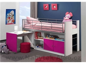 Dětská postel s psacím stolem Bonny BOHS90-44