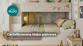 Certyfikowane łóżka piętrowe z schodkami