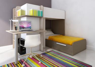 Łóżka piętrowe z bezpłatnymi materacami - oferta specjalna