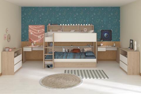Pokój dziecięcy z łóżkiem piętrowym Shelter I