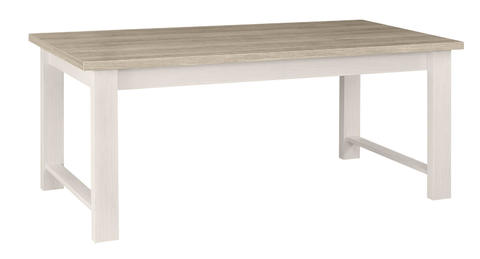 Stół do jadalni w designie country Toscane, white ash