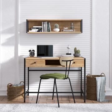 Designerskie biurko z półką wiszącą Ponti