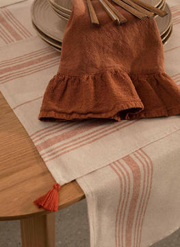 Nakrycie stołu jadalnego Orenni orange simple - 4 szt.