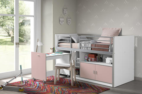 Łóżko dla dzieci z biurkiem Bonny BOHS91-15
