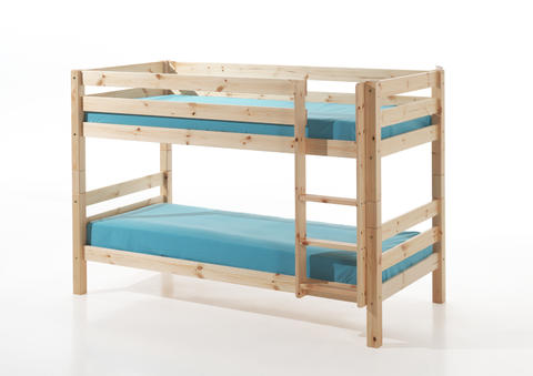 Łóżko piętrowe z litego drewna Pino PISBZG10