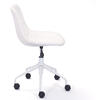 Białe kzesło biurowe