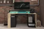Biurko z półkami w zestawie Meta-Gaming