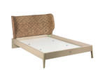 Łóżko z tapicerowanym wezgłowiem 120x200 Lofter