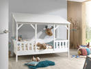 Łóżko dziecięce w kształcie domku House - white