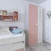 Pokój dziecięcy dla trzech dziewczynek - kolekcja Bo7 pink, white, oak