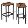 Stylowe stołki barowe Industry SQR, dwie sztuki