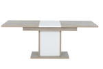 Designerski stół rozkładany do jadalni Aston oak, white