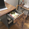Przestronne biurko Desk-LWD
