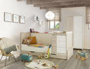 Projekt szafy do pokoju dziecięcego Sacha sosna