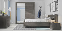Designerskie łóżko Sarlat medium, grey