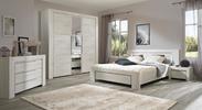 Designerskie łóżko Sarlat medium, white cherry