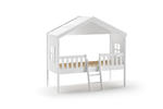 Łóżko dziecięce białe domek House white