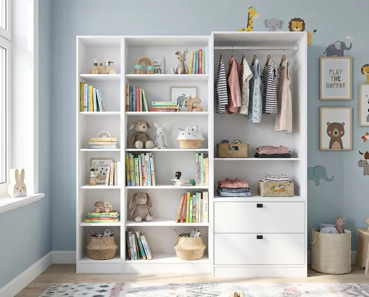 Pokój dziecięcy biały - kolekcja Sleep boy w części oferta