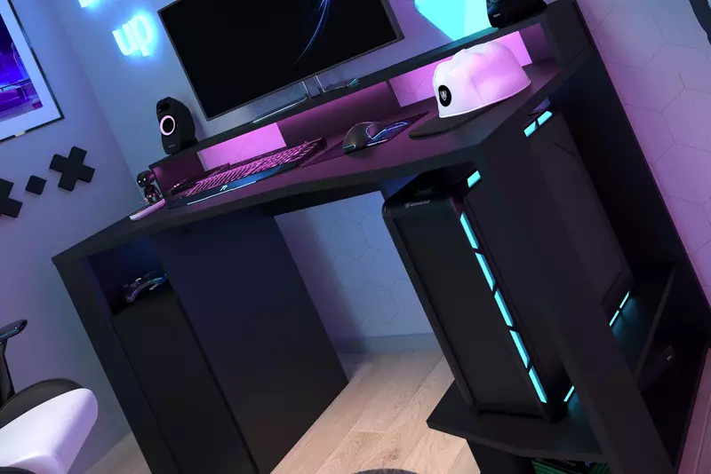Biurka komputerowe dla graczy w linii Gaming