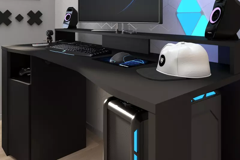 Biurka komputerowe dla graczy w linii Gaming