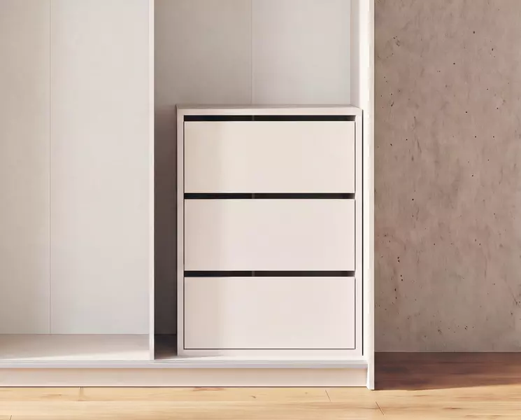 Szafa z drzwiami przesuwnymi 120 cm dąb / kaszmir Barcelo II
