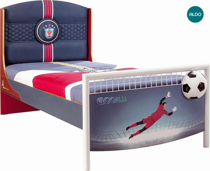 Łóżko dziecięce 100-200 cm Football