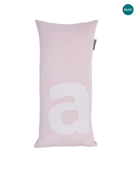 Różowa poduszka A, prostokątna 
