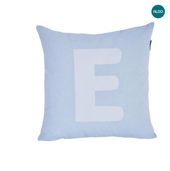 Niebieska poduszka E, kwadratowa 