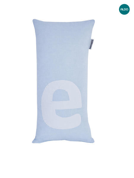 Niebieska poduszka E, prostokątna 