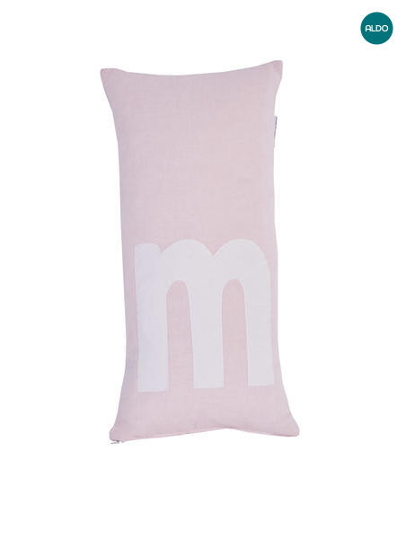 Różowa poduszka M, prostokątna 