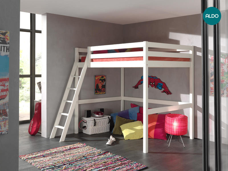 Łóżko piętrowe dla studenta Mezanine - 140x200 cm
