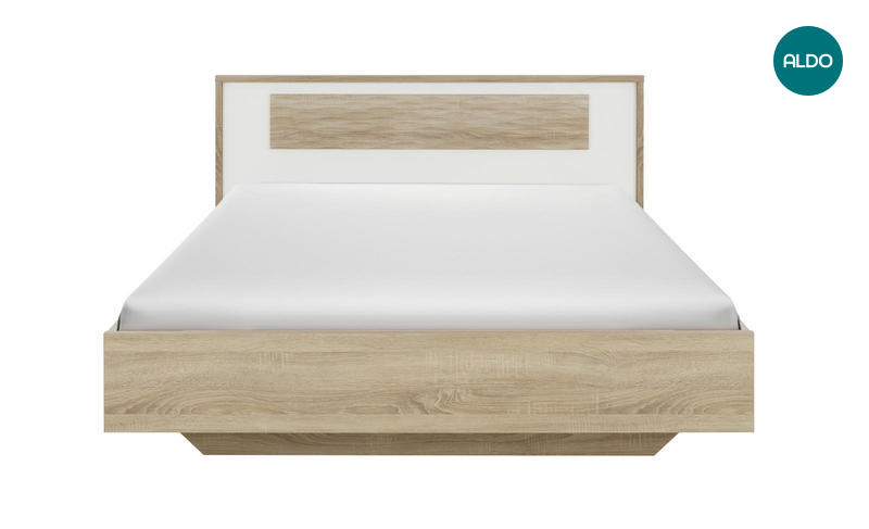 Designerskie łóżko w skandynawskim designie Curtys medium