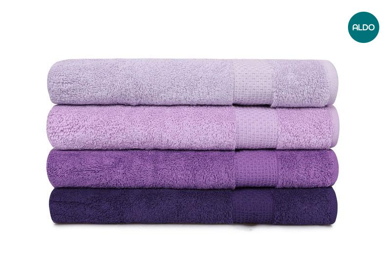 Zestaw ręczników Lilac - 4 szt.